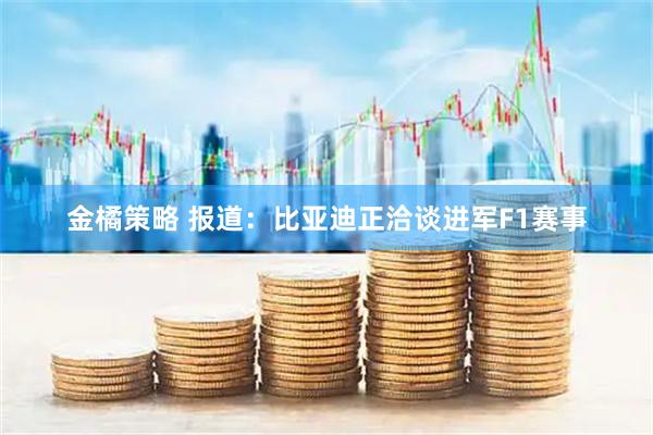 金橘策略 报道：比亚迪正洽谈进军F1赛事
