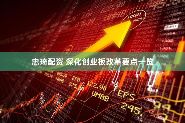 忠琦配资 深化创业板改革要点一览
