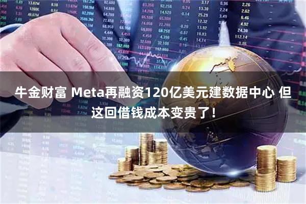 牛金财富 Meta再融资120亿美元建数据中心 但这回借钱成本变贵了！